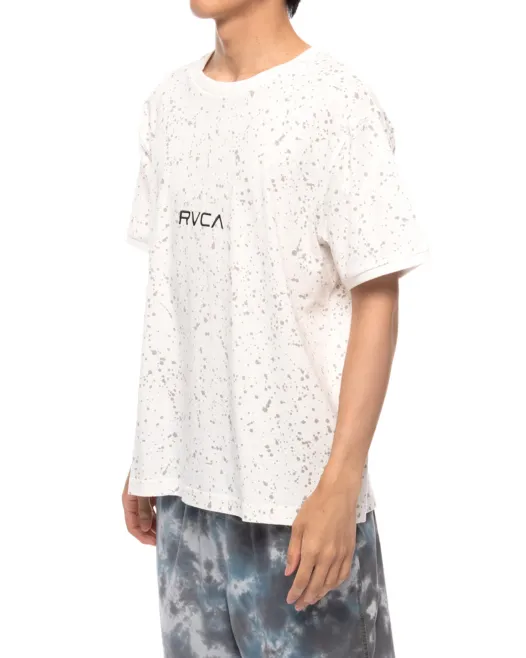 RVCA  |Plain Short Sleeves Logo T-Shirts