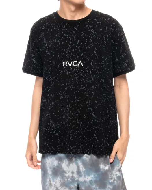 RVCA  |Plain Short Sleeves Logo T-Shirts