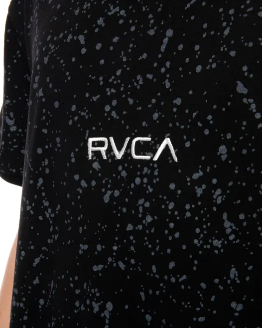 RVCA  |Plain Short Sleeves Logo T-Shirts