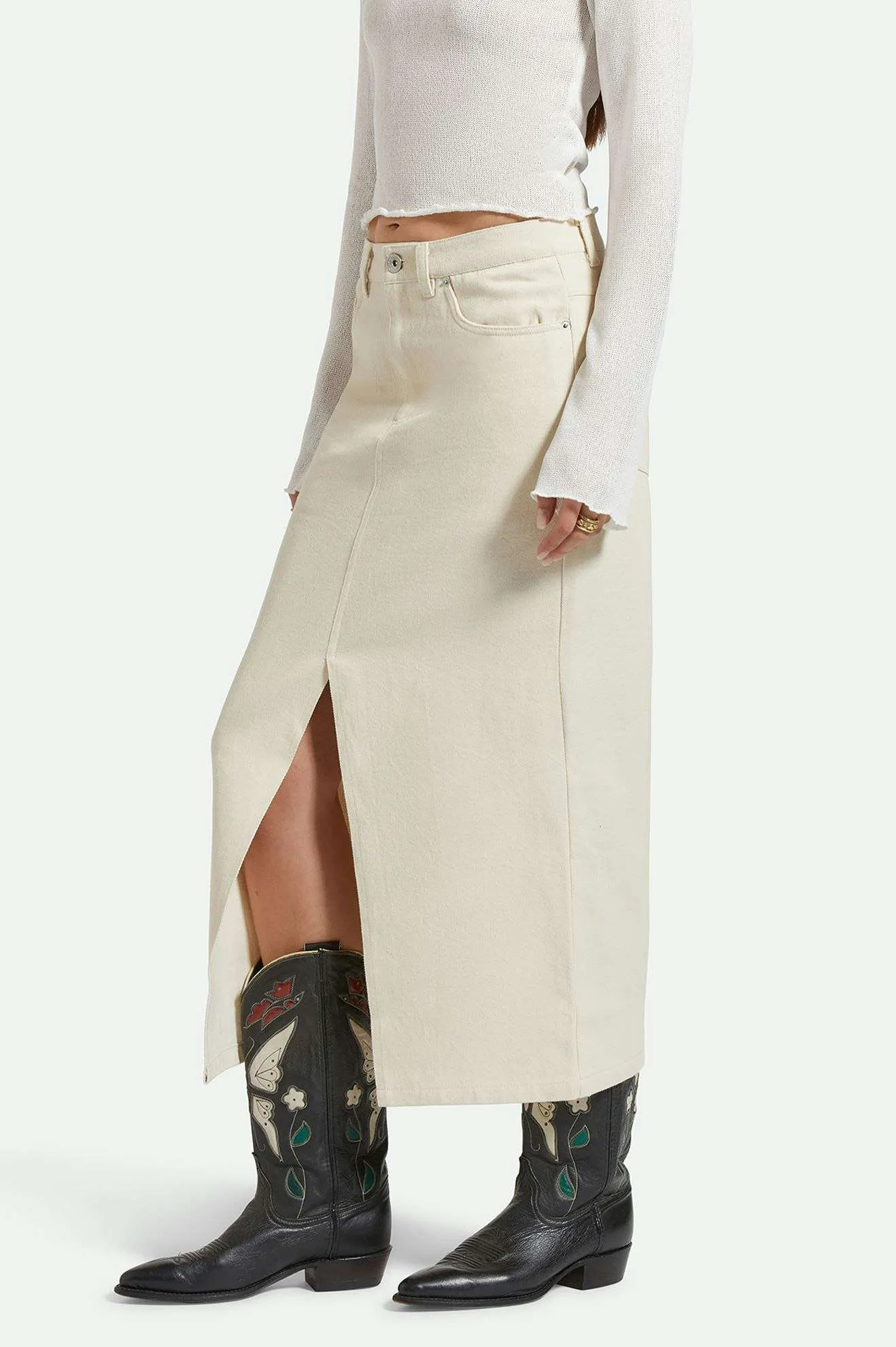 Ryder Pencil Skirt - Whitecap