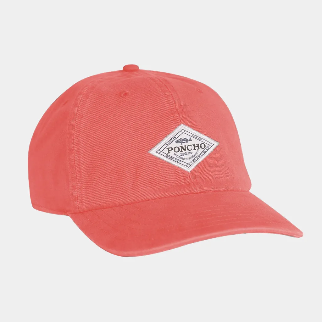 Salmon Diamond Patch Hat