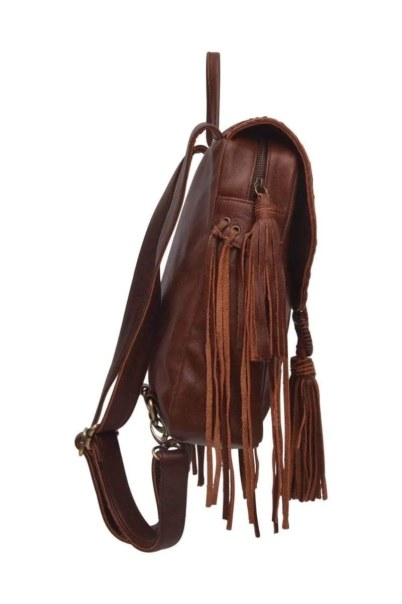 Sandy Bay Backpack in Dark Brown