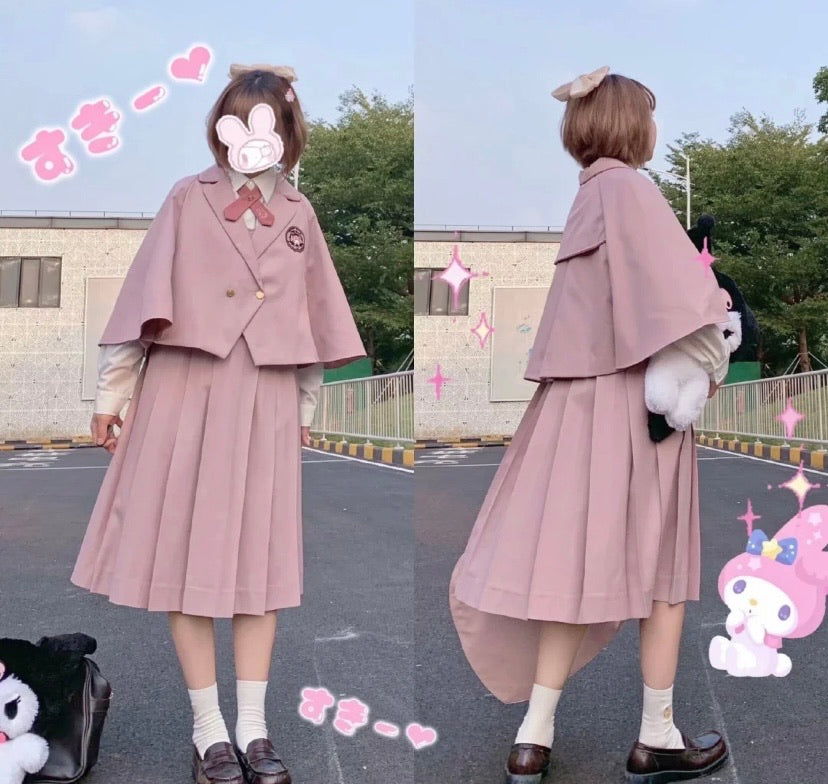 Sanrio collaboration cape / jumper skirt dress