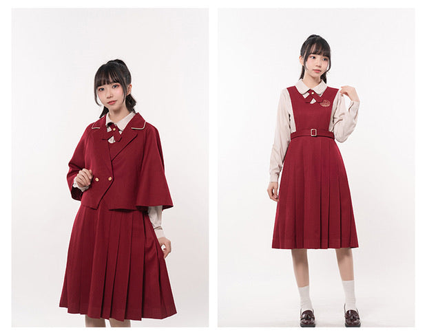 Sanrio collaboration cape / jumper skirt dress