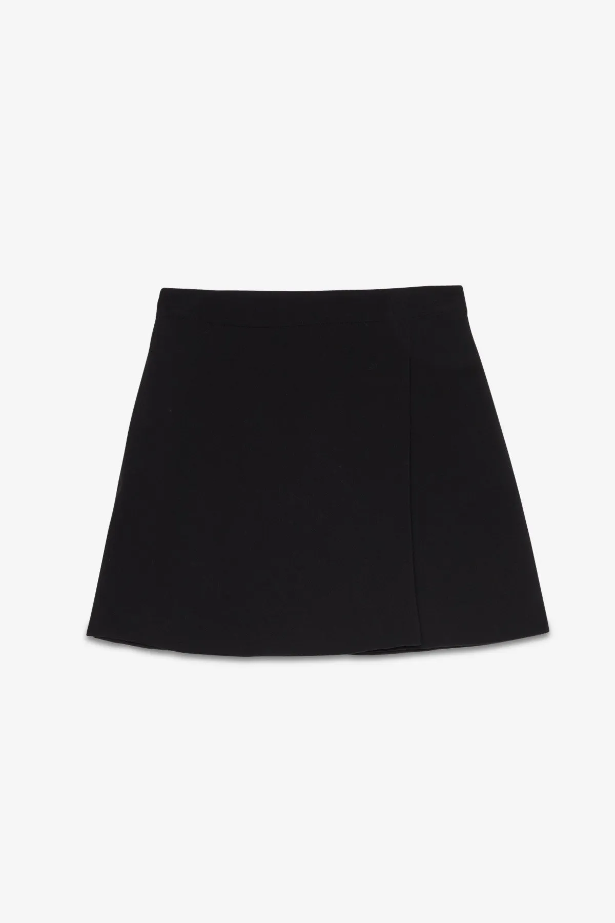 Short trapeze skirt