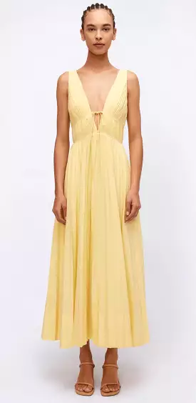 Simkhai - Stephanie Midi Dress - Sulfur