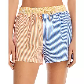 Solid & Striped Womens High Rise Mini Casual Shorts