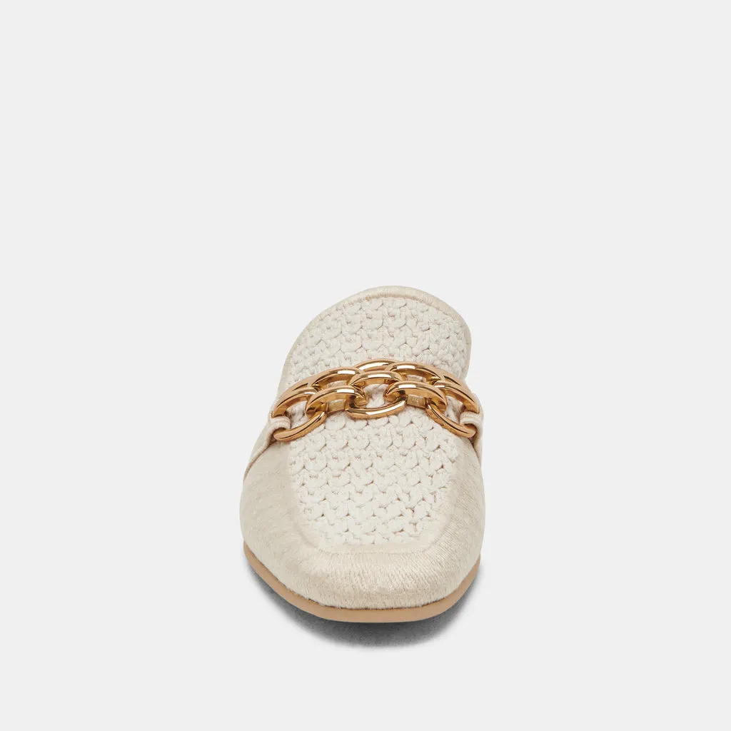 SOLINA FLATS IVORY WOVEN– Dolce Vita 6971241889858