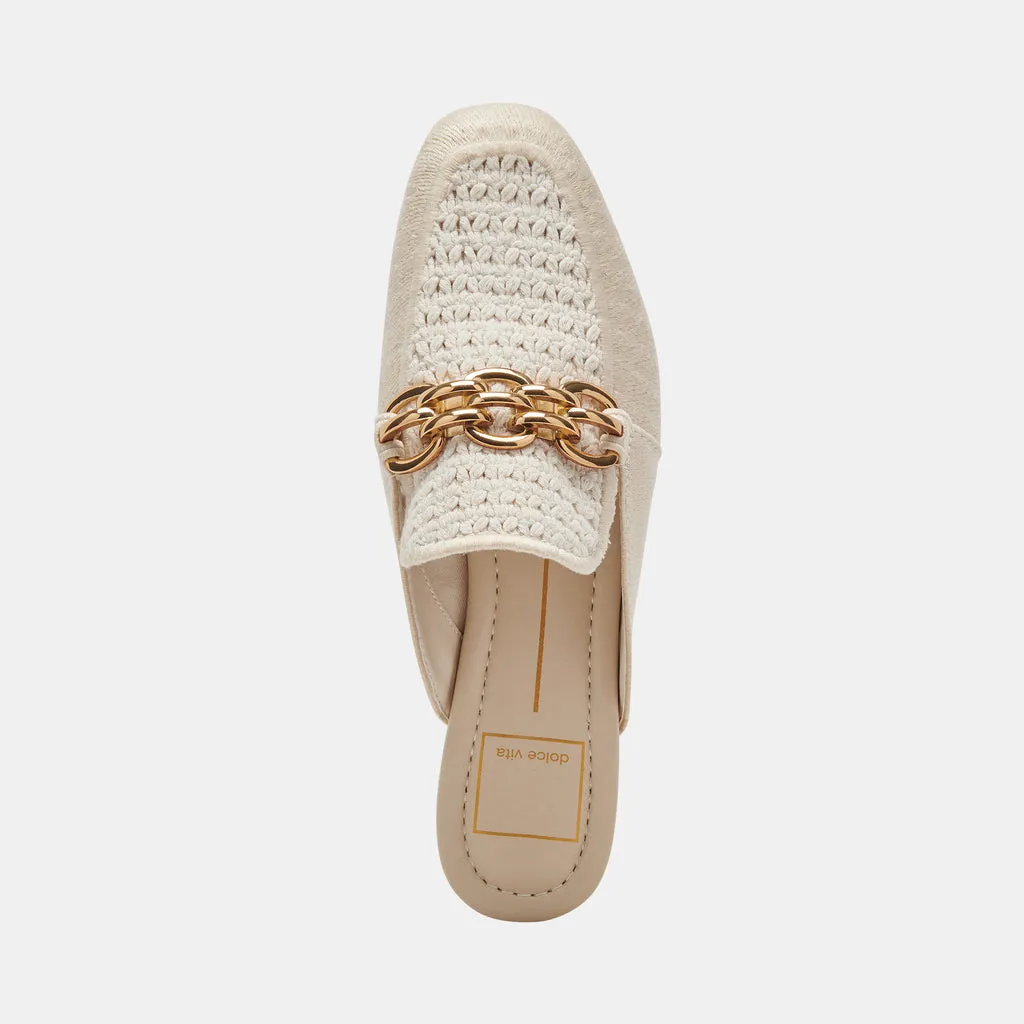 SOLINA FLATS IVORY WOVEN– Dolce Vita 6971241889858