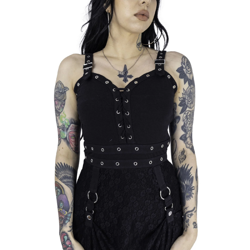 SOULLESS DRESS - BLACK