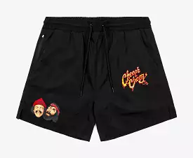 SP x Cheech and Chong's Up In Smoke Hybrid Mens Shorts (Black)