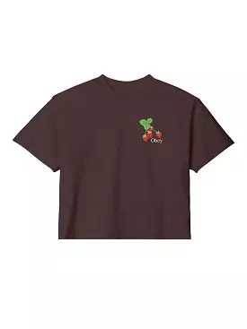 Strawberry Bunch Crop T-Shirt