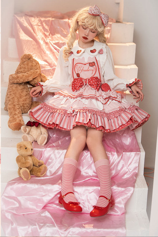 Strawberry creampie lolita dress premium