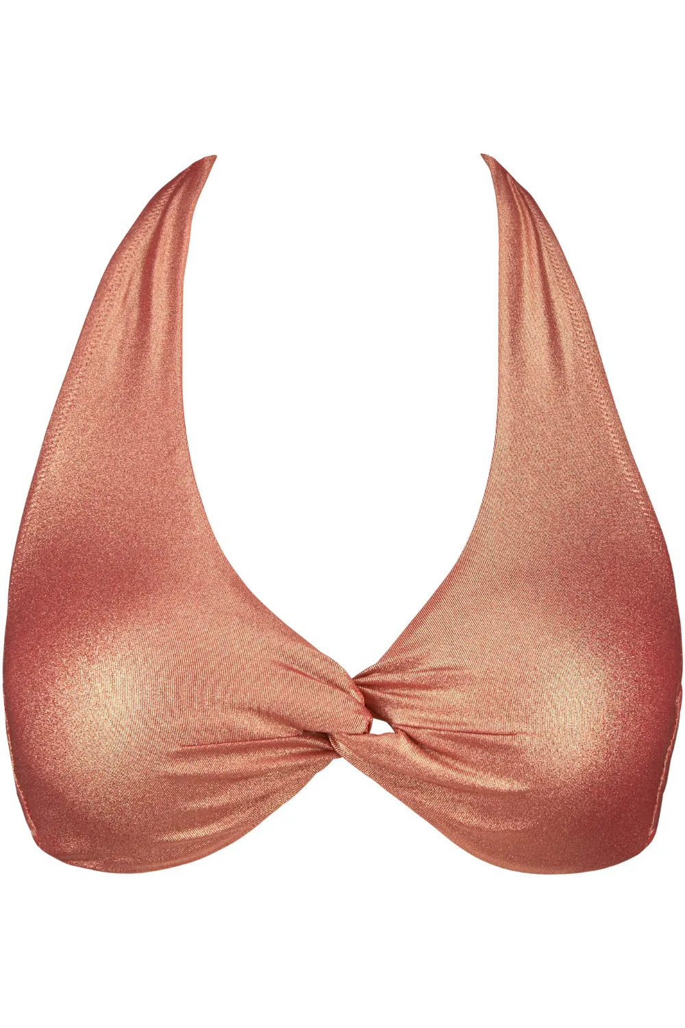 Sunlight Glow Moulded Triangle Bikini Top