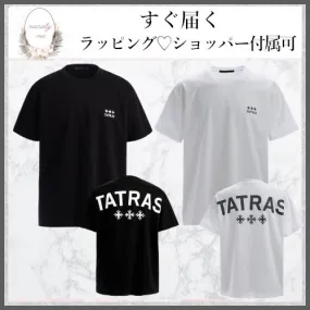 TATRAS  |Plain Short Sleeves Logo T-Shirts