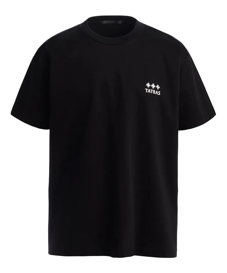 TATRAS  |Plain Short Sleeves Logo T-Shirts