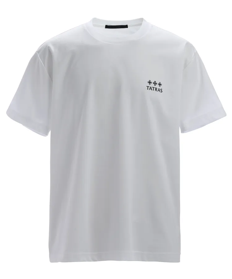 TATRAS  |Plain Short Sleeves Logo T-Shirts