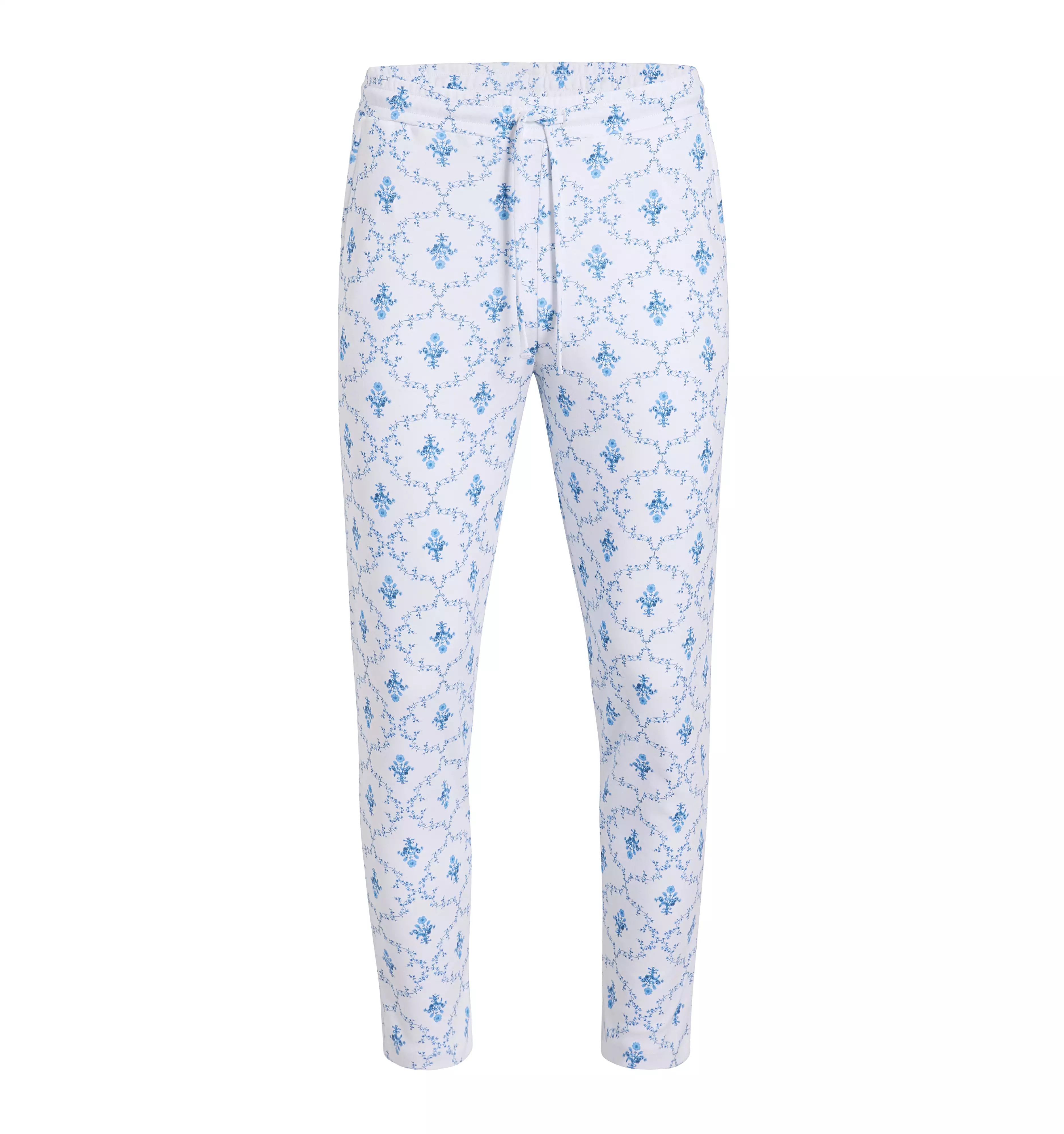 The Harry Sleep Pants - Blue Trellis