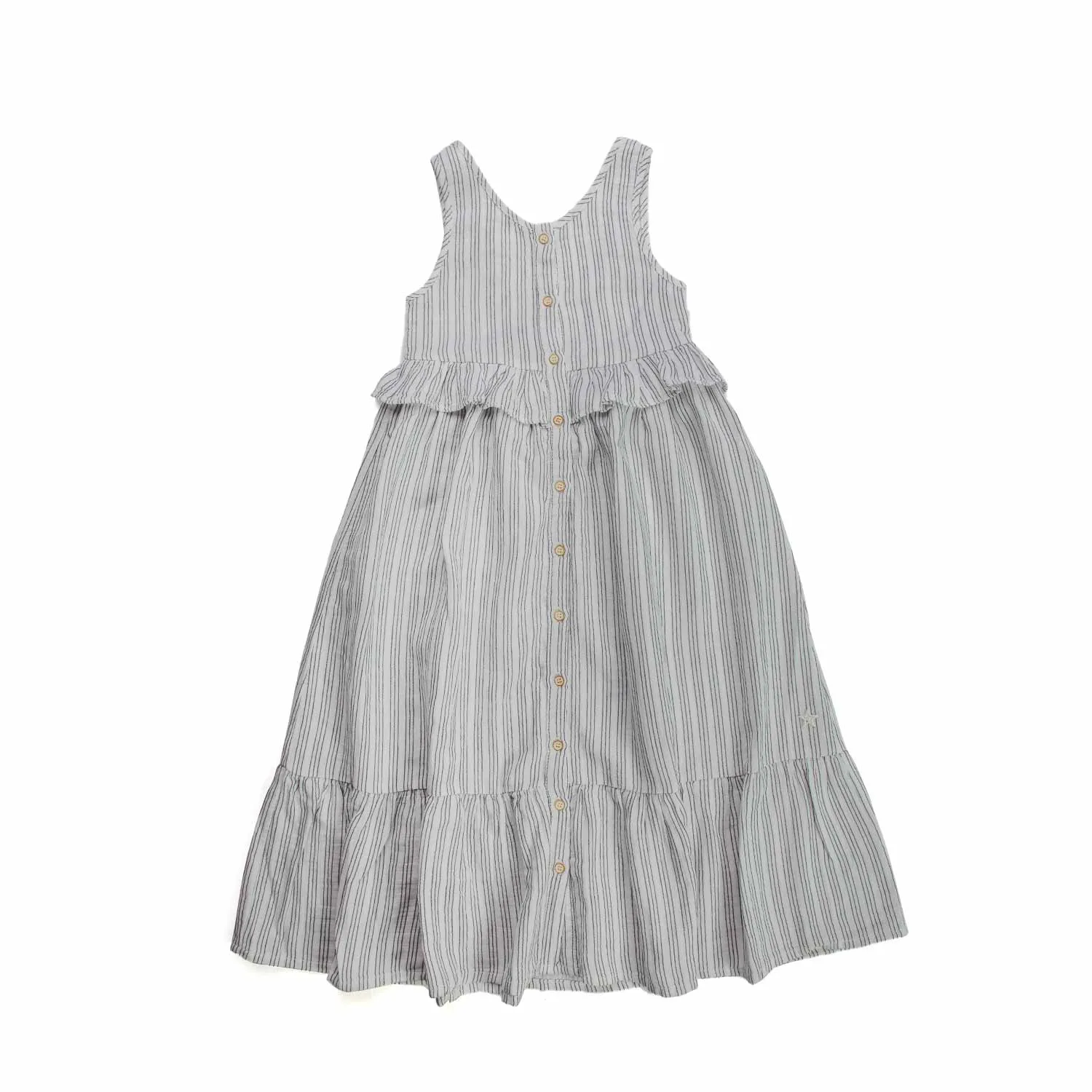 Tocotò Vintage Little Girl Cotton Dress 01