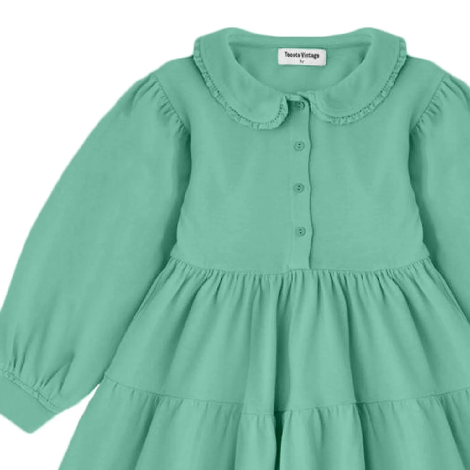 Tocotò Vintage Tiffany Green Dress For Girls