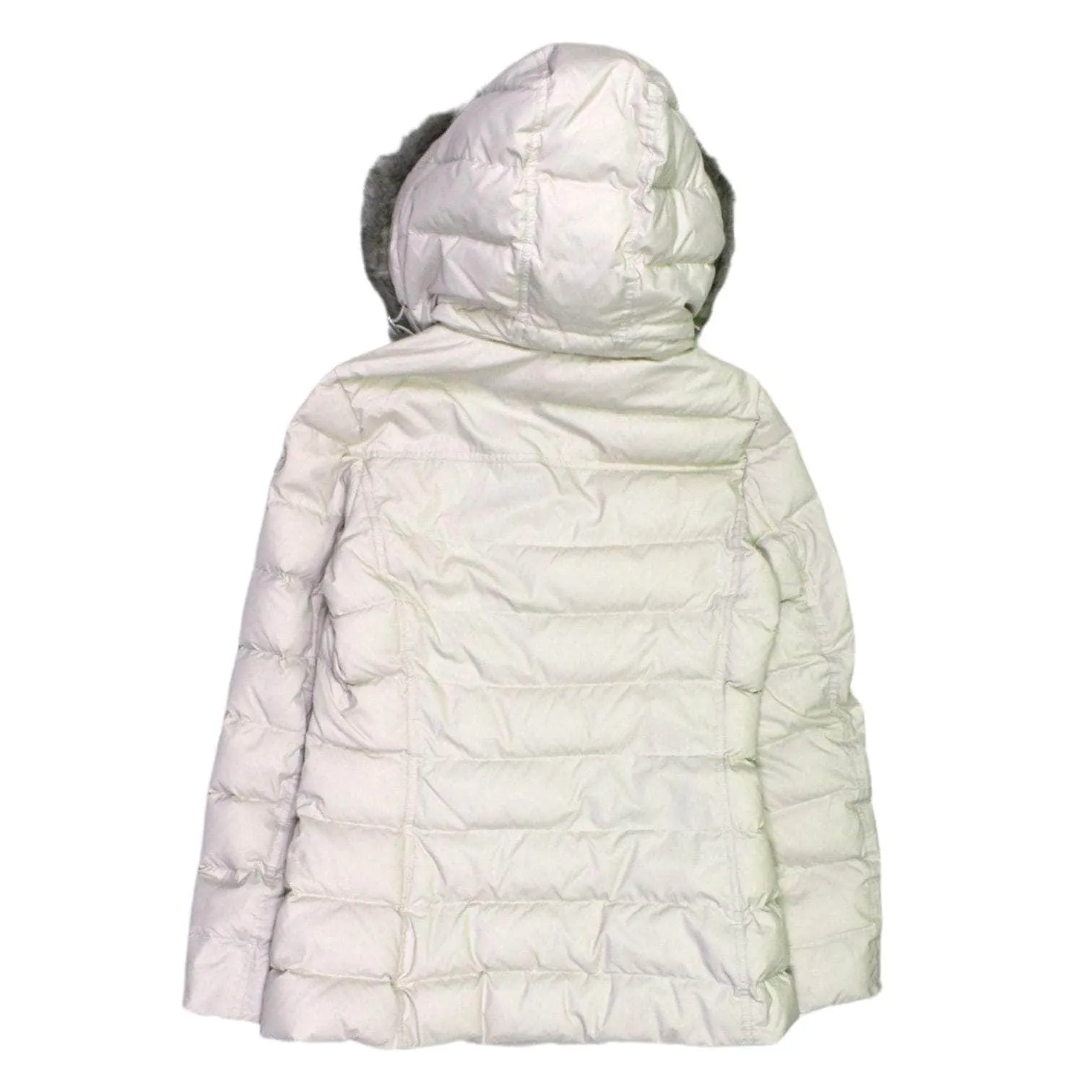 Tommy Hilfiger Cream Quilted Puffer Jacket