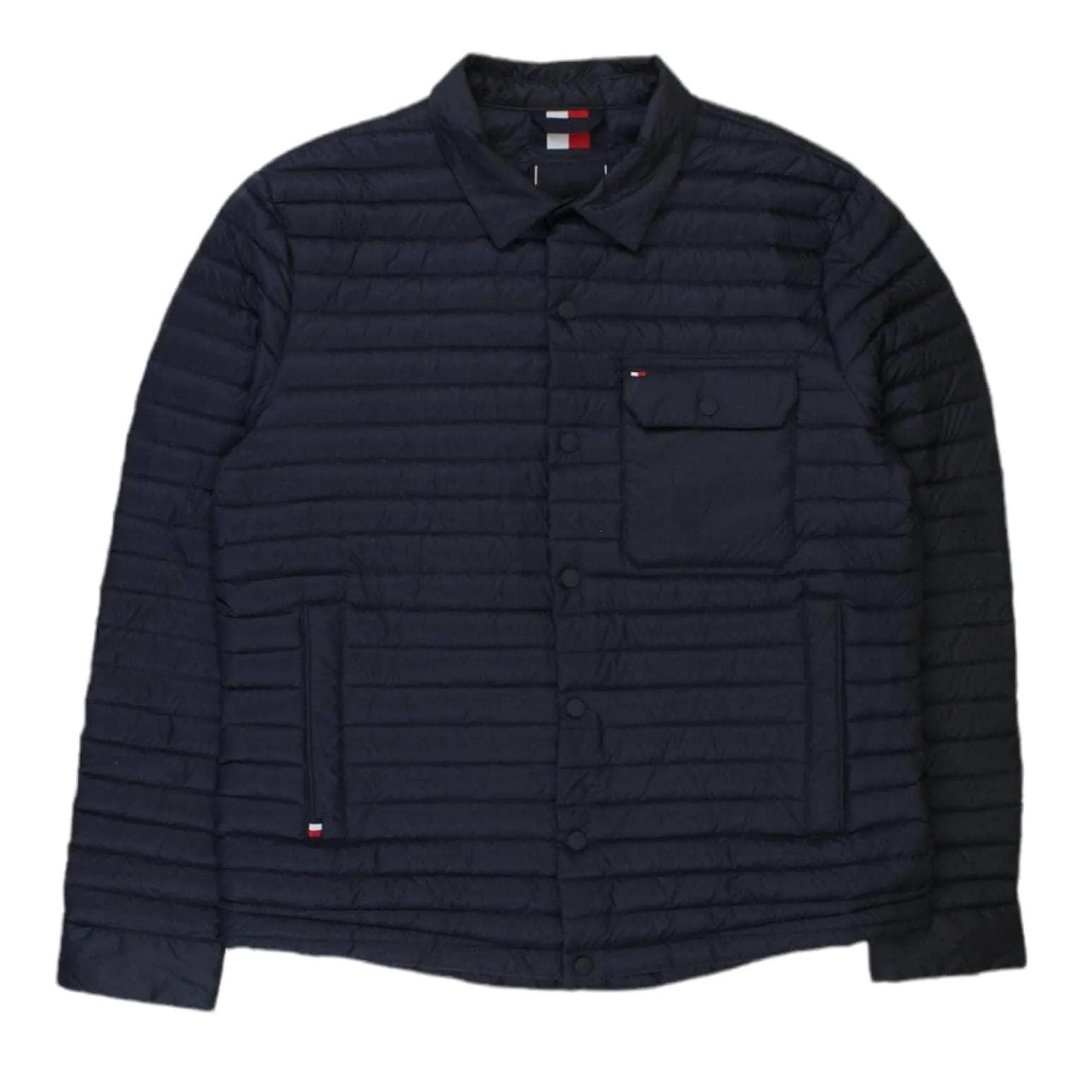 Tommy Hilfiger Navy Lightweight Puffer Coat