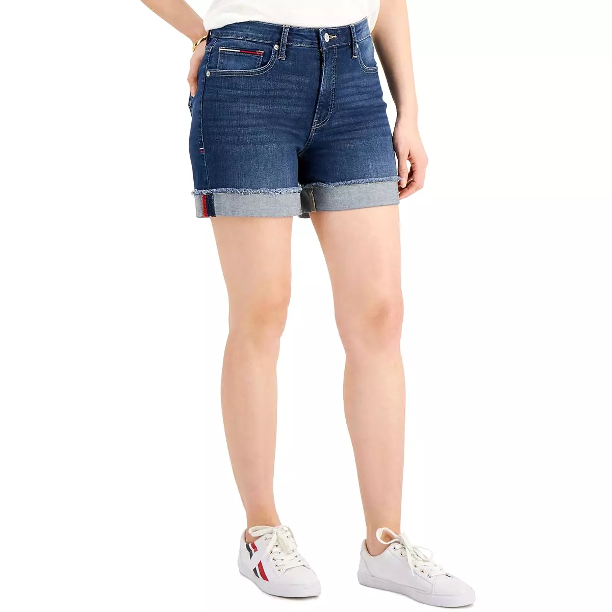 Tommy Jeans Womens   Denim Casual Denim Shorts