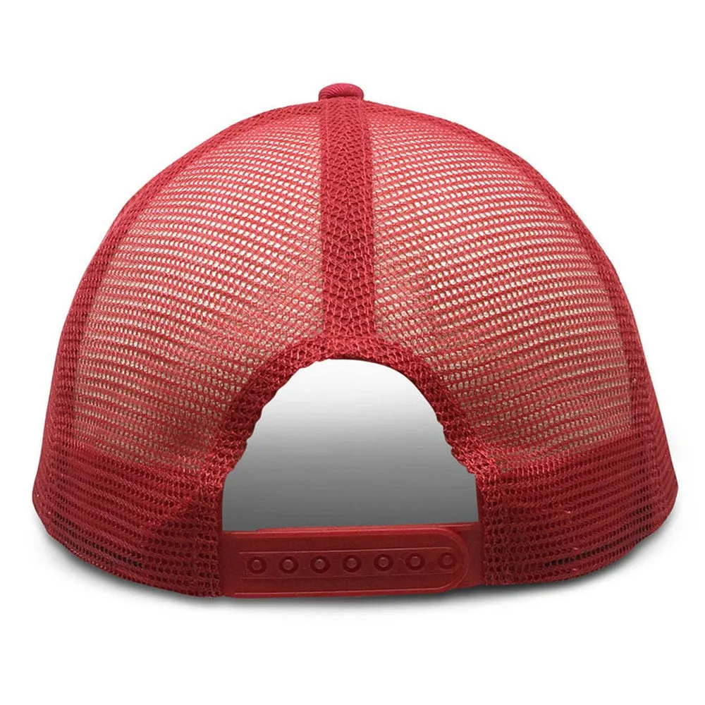 Tommy Red Mesh - Structured Baseball Cap