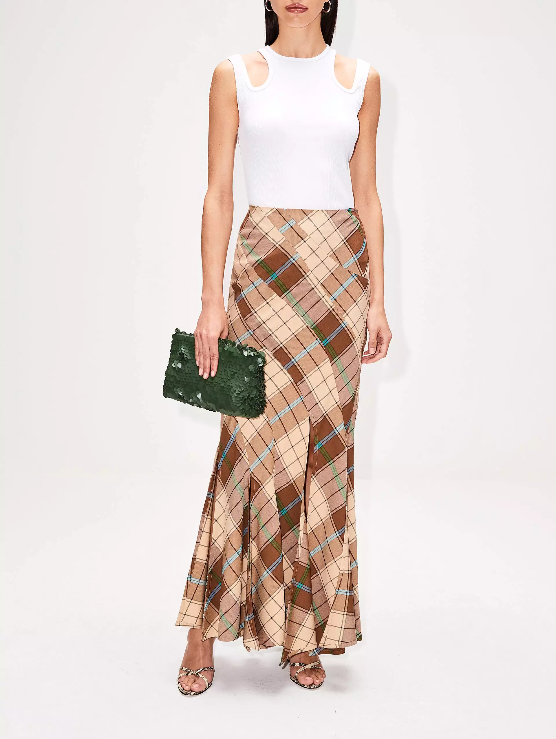 Twisted Maxi Skirt