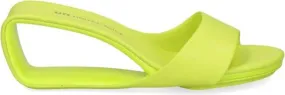 United Nude Mobius 65mm faux-leather mules Green