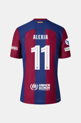 UWCL FC Barcelona home shirt 23/24 Player's Edition  - ALEXIA