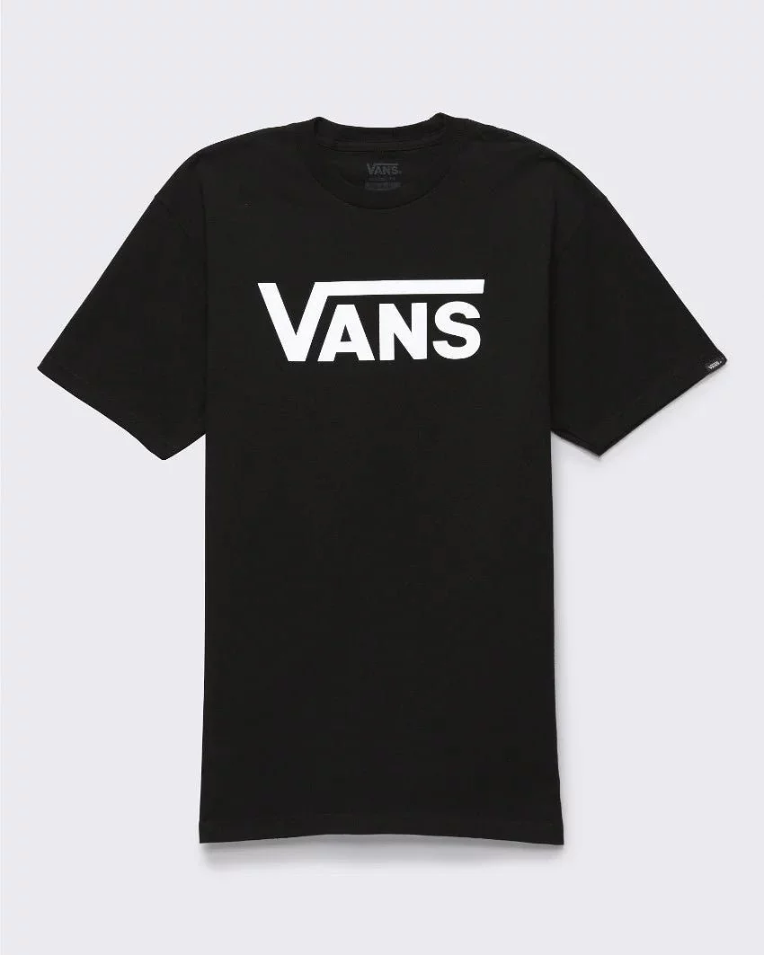 VANS MEN'S CLASSIC BLACK TEE