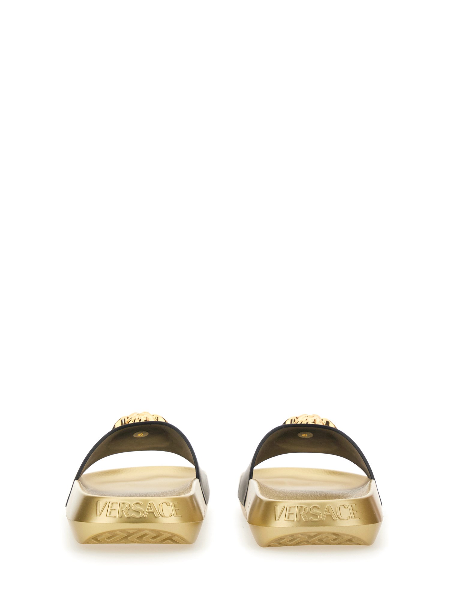 VERSACE    SANDAL SLIDE THE RUBBER MEDUSA