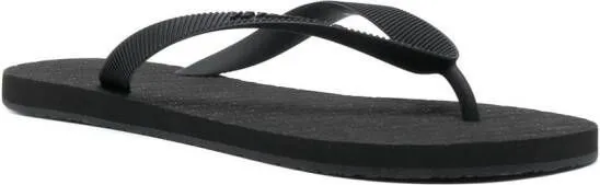 VETE TS logo-print flip flops Black