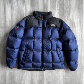 Vintage The North Face Baltoro 800 Summit Series Navy Puffer Jacket - XXL