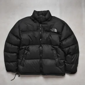 Vintage The North Face Black Nuptse 700 Puffer Jacket - XL