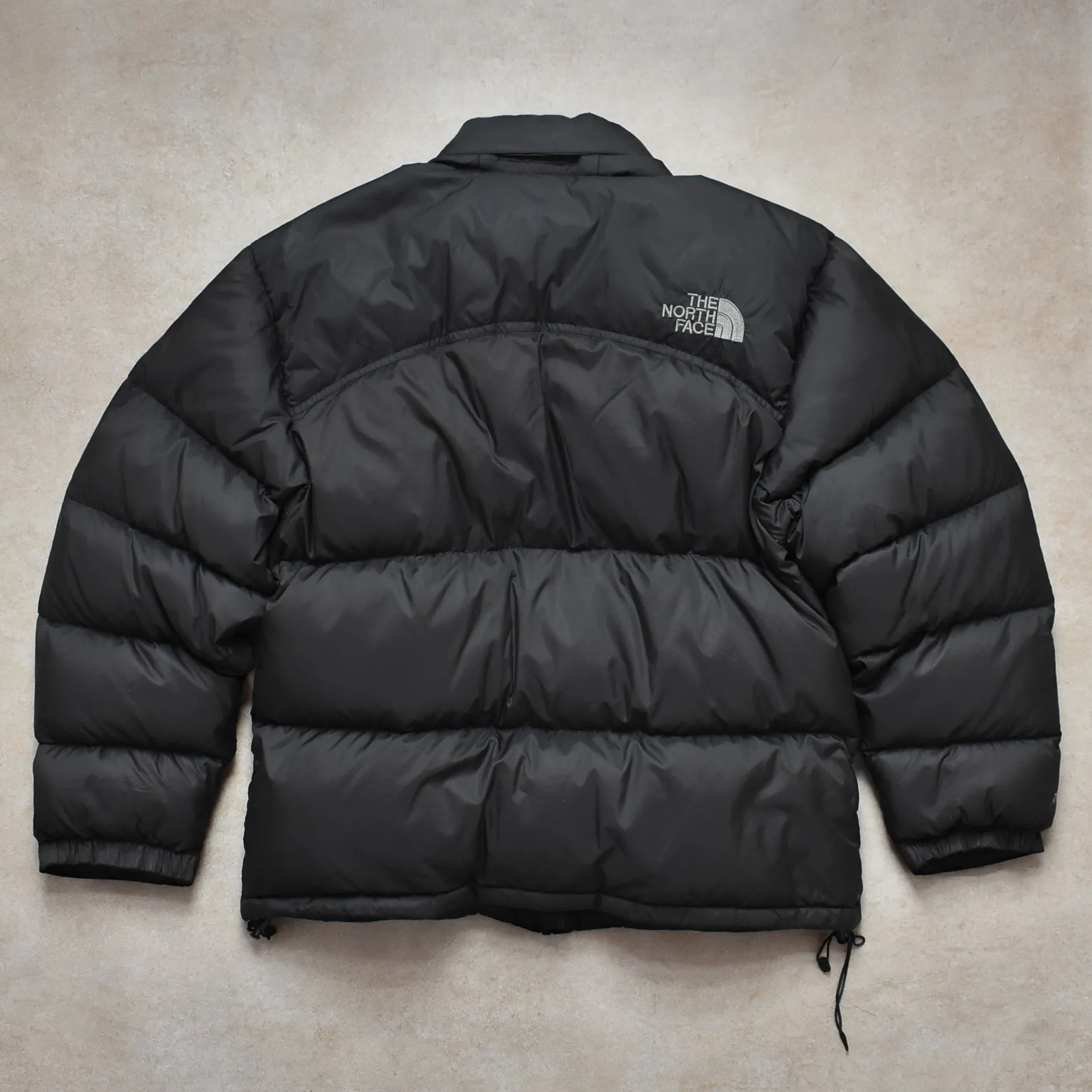 Vintage The North Face Black Nuptse 700 Puffer Jacket - XL