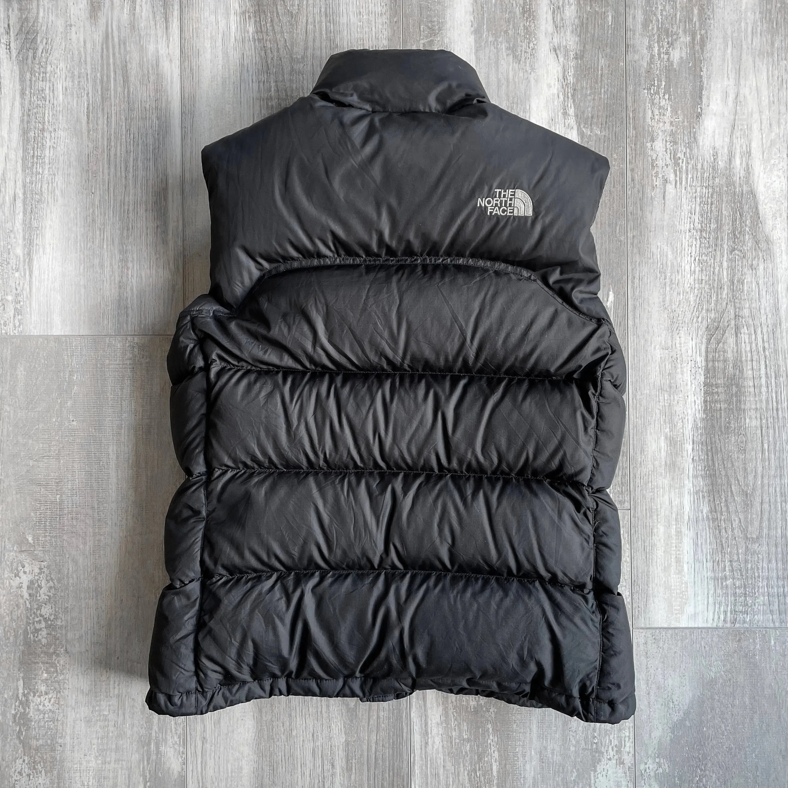 Vintage The North Face Nuptse 700 Black Womens Puffer Vest - M