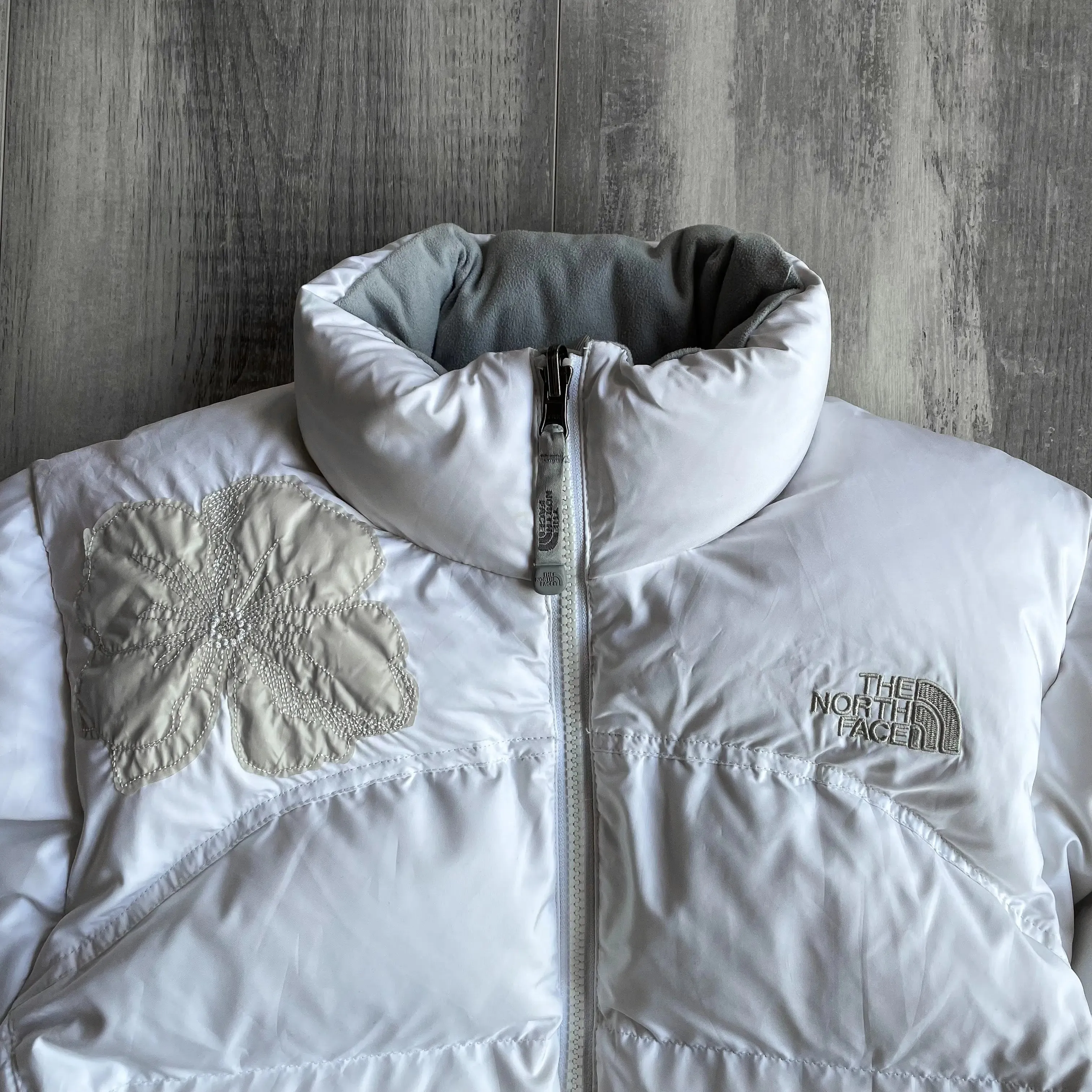 Vintage The North Face Special Edition 700 White Womens Puffer Jacket - S