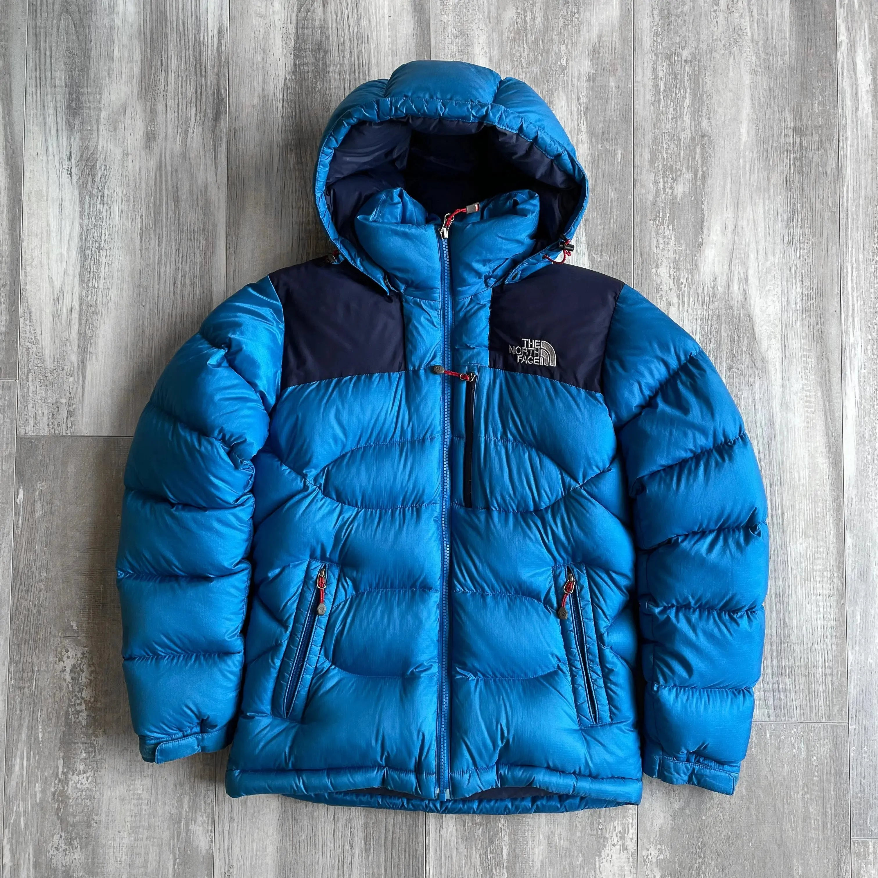 Vintage The North Face Summit Series 800 Light Blue Puffer Jacket - XS