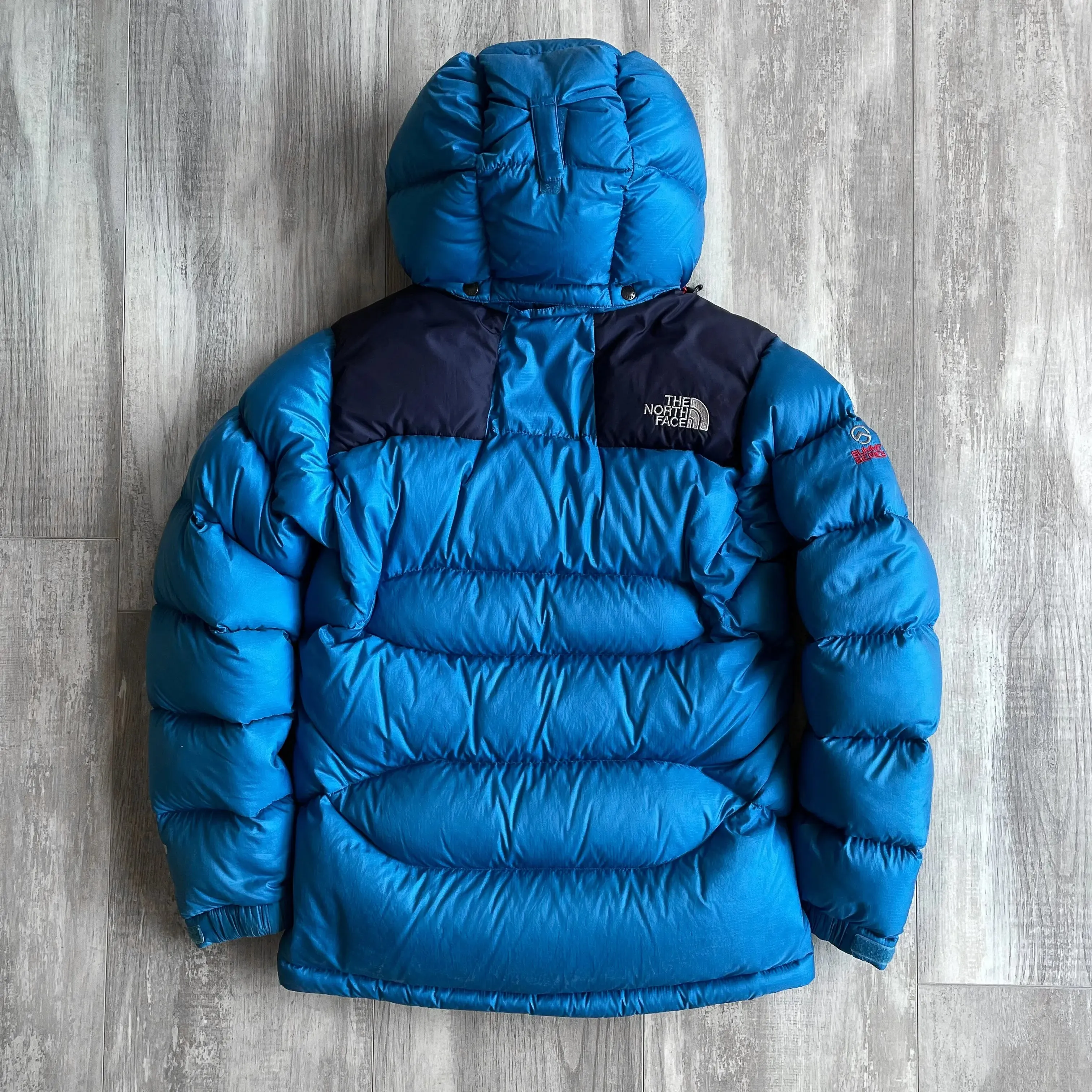 Vintage The North Face Summit Series 800 Light Blue Puffer Jacket - XS