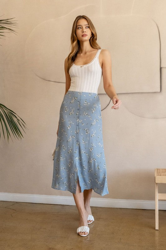 Wendy Floral Skirt