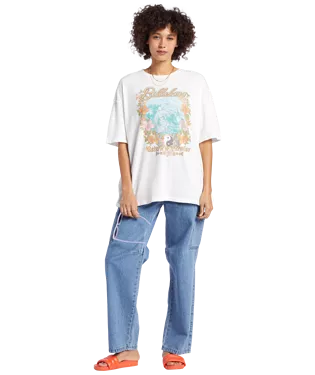 Women's Billabong Return To Paradise Boyfriend T-Shirt