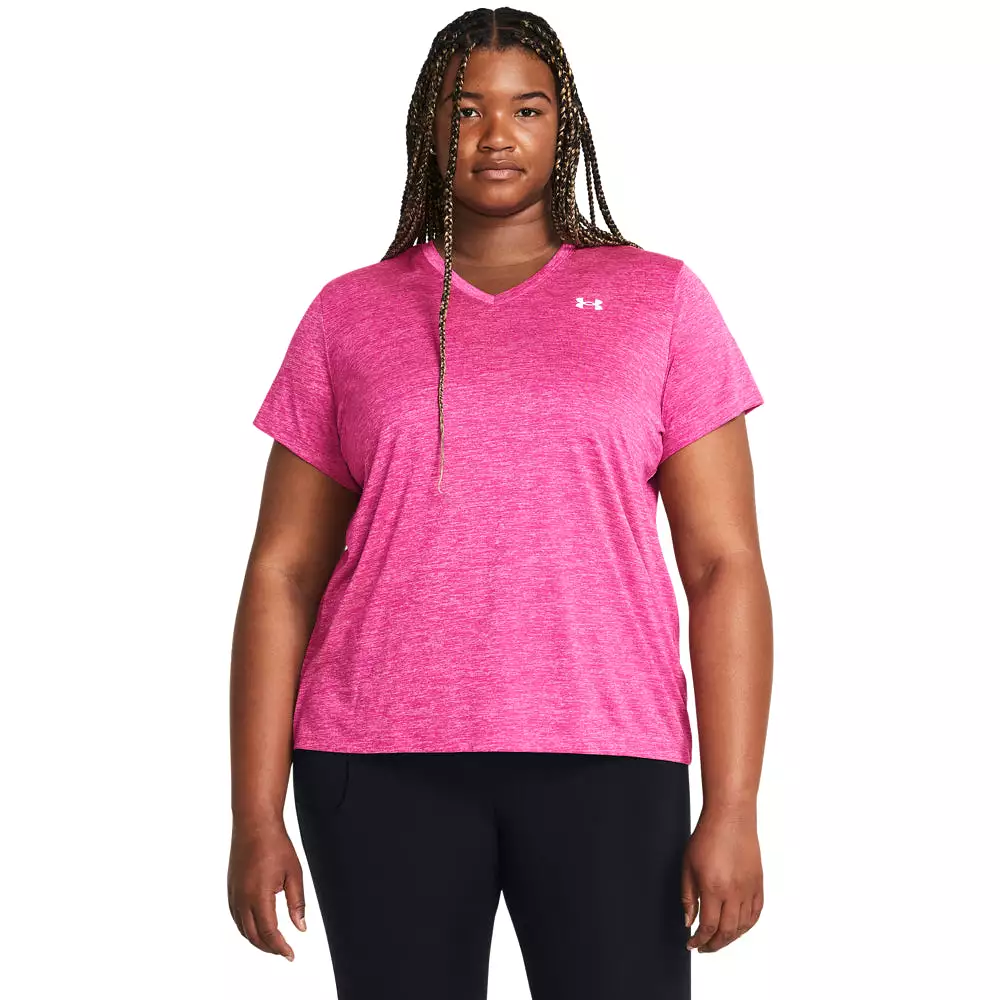 Women's Under Armour Plus Tech V-Neck T-Shirt