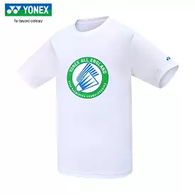 Yonex All England 2022 Badminton shirt White MEN'S