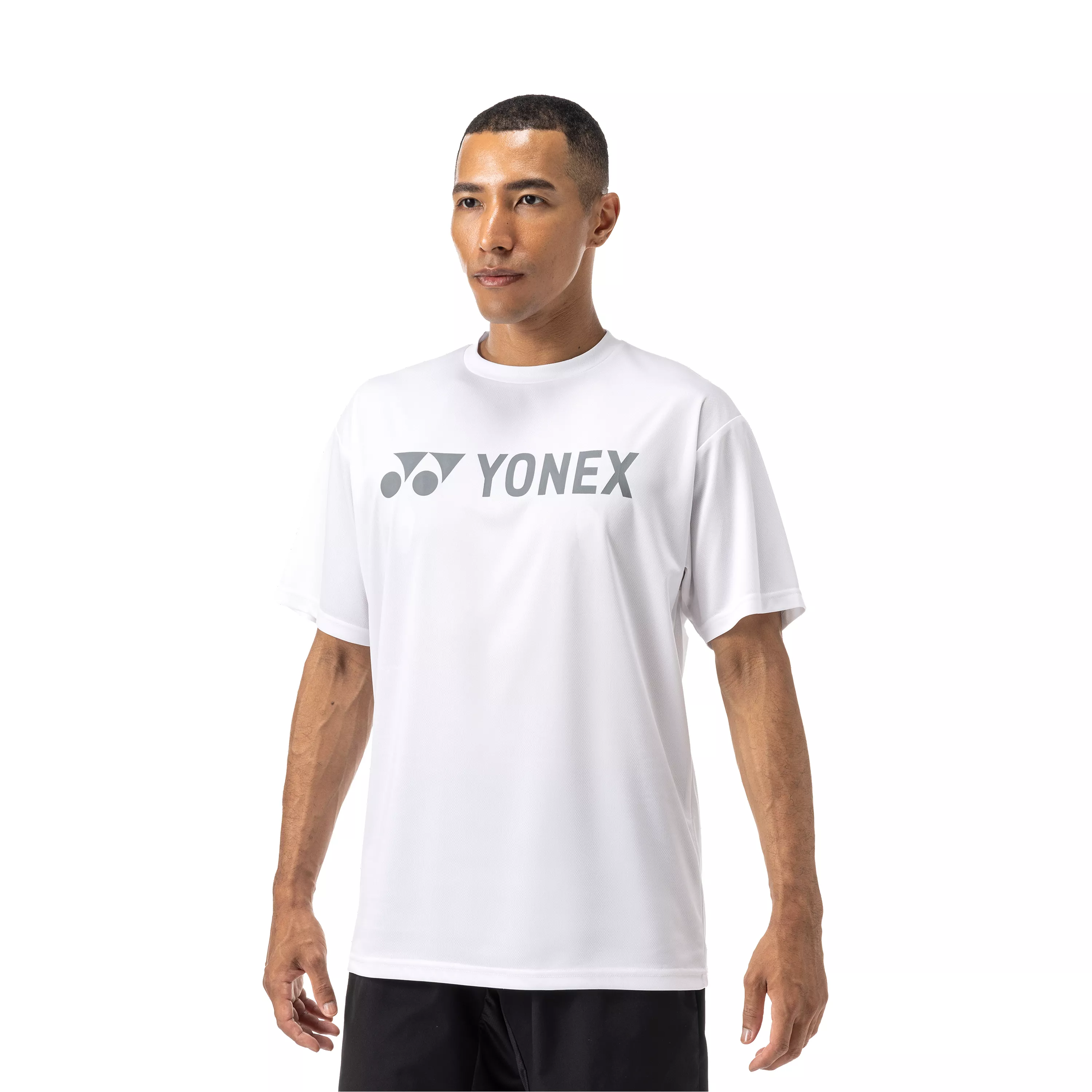 Yonex Badminton/ Tennis Sports Shirt YM0046EX White MEN'S