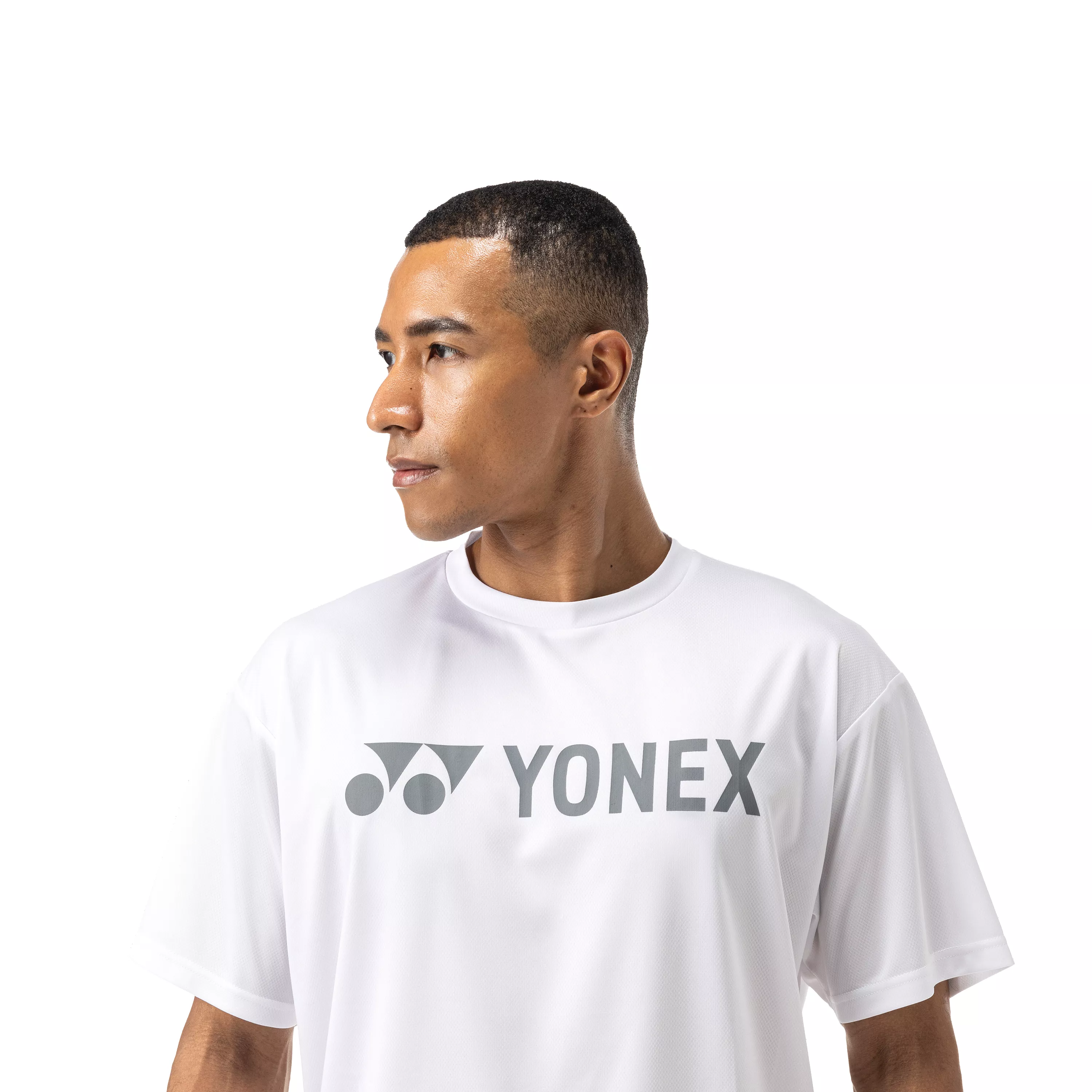 Yonex Badminton/ Tennis Sports Shirt YM0046EX White MEN'S