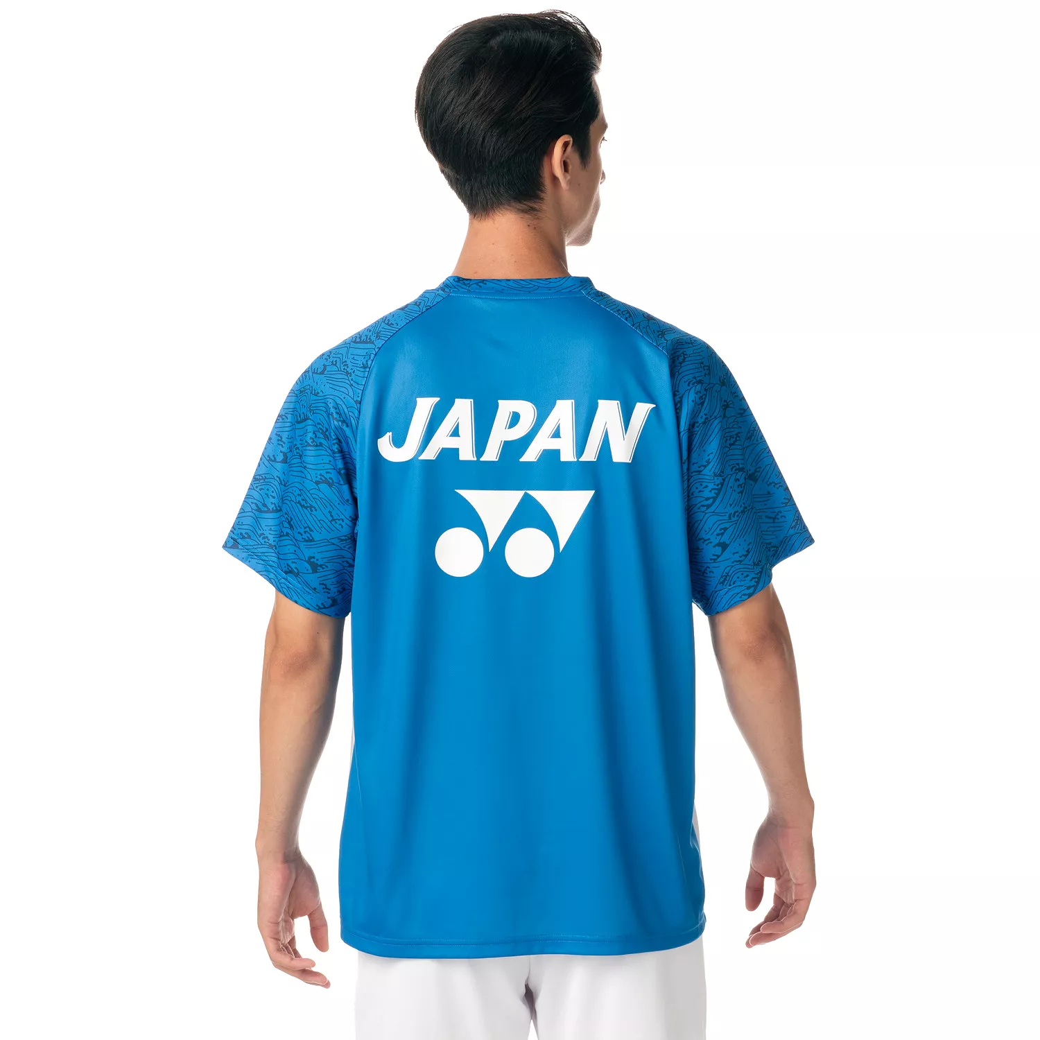 Yonex Japan National Badminton/ Sports Shirt 16734EX Blue MEN'S