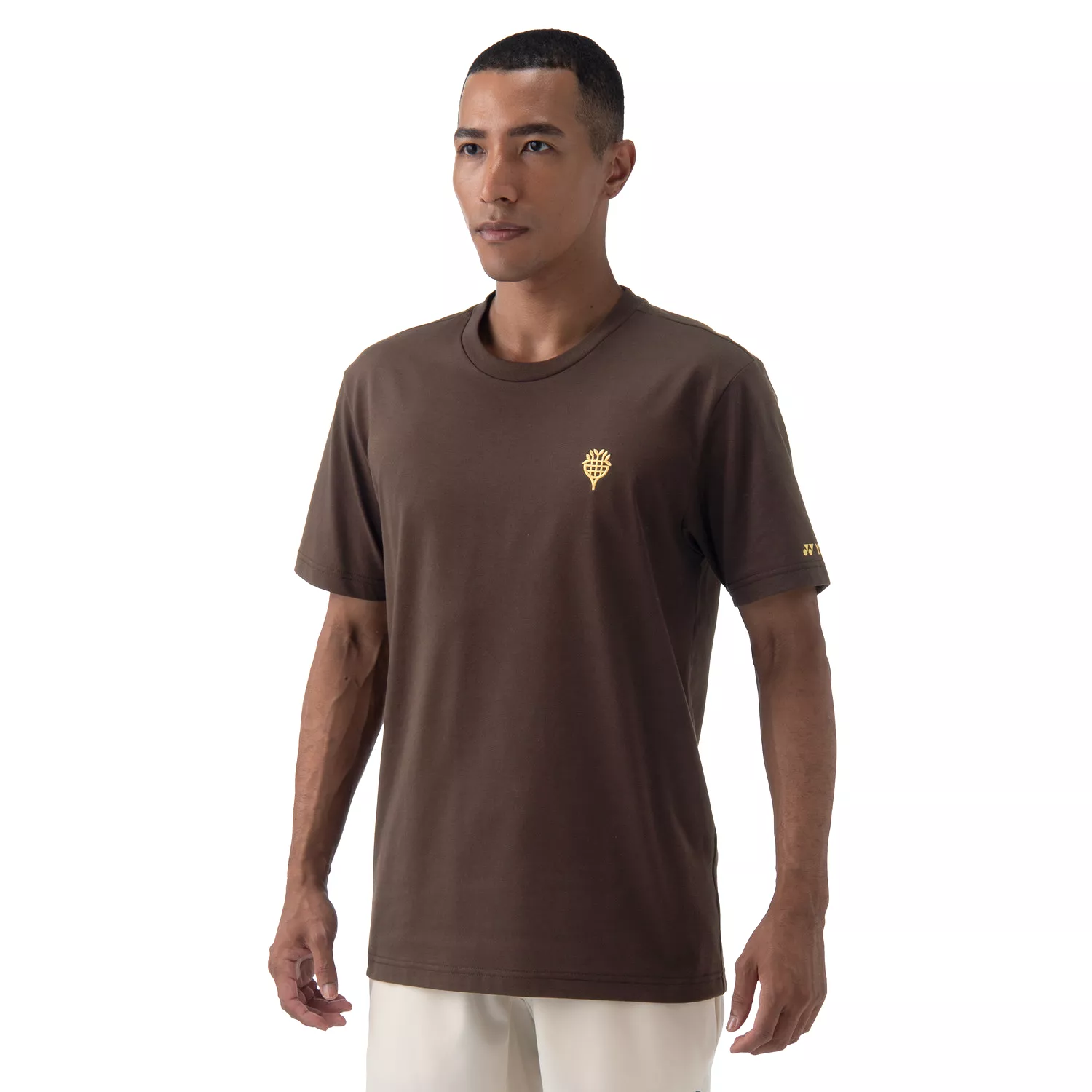 Yonex Nature Series Fashion Shirt 16702NEX Earth Brown MEN'S