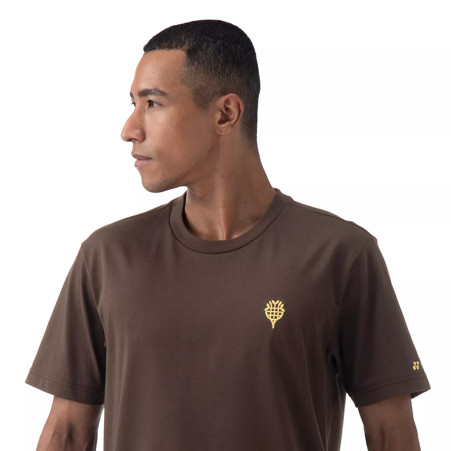 Yonex Nature Series Fashion Shirt 16702NEX Earth Brown MEN'S